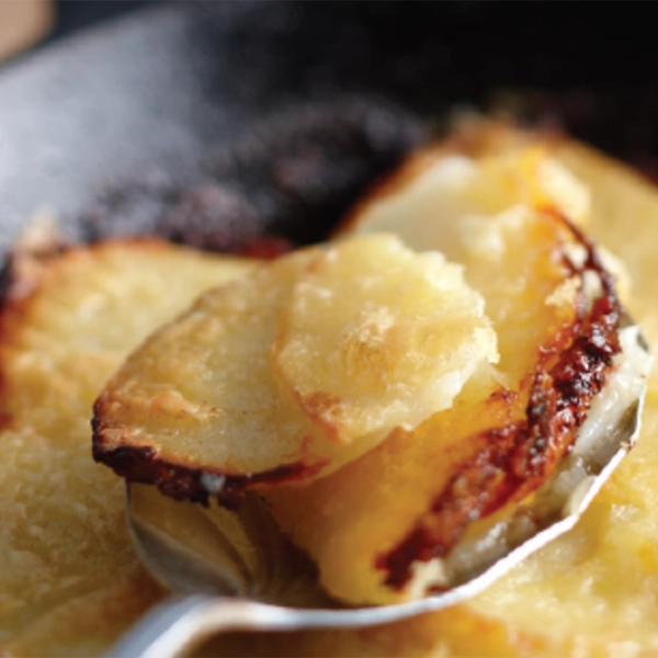 Irish Stove-Top Potatoes with Aged Cheddar